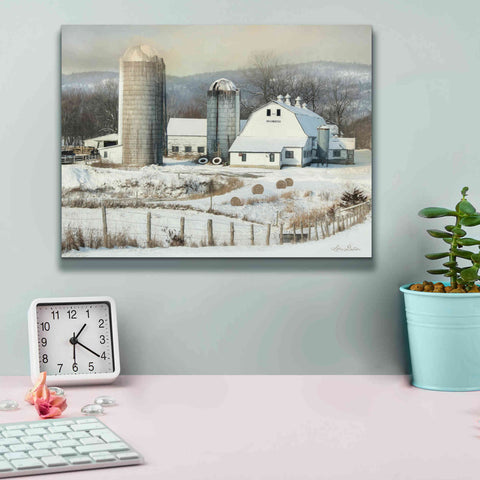 Image of 'The Lake Farm' by Lori Deiter, Canvas Wall Art,16 x 12