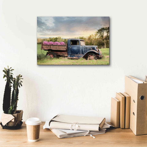 Image of 'Flower Delivery' by Lori Deiter, Canvas Wall Art,18 x 12