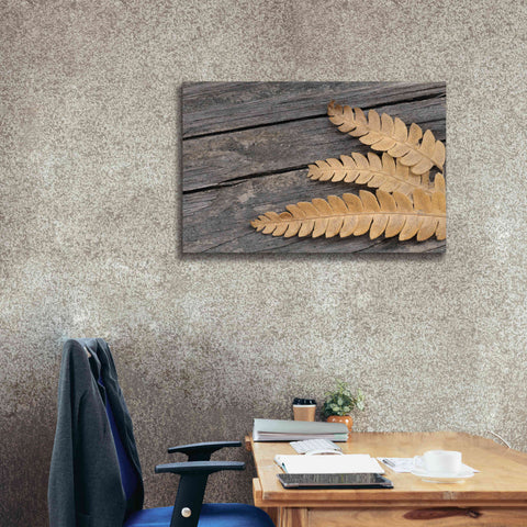 Image of 'Gold on Black VI' by Lori Deiter, Canvas Wall Art,40 x 26