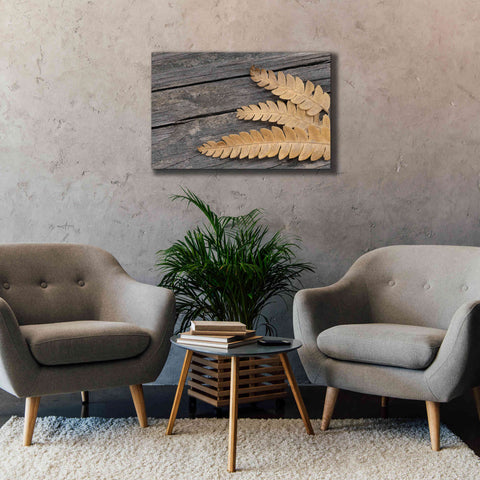 Image of 'Gold on Black VI' by Lori Deiter, Canvas Wall Art,40 x 26