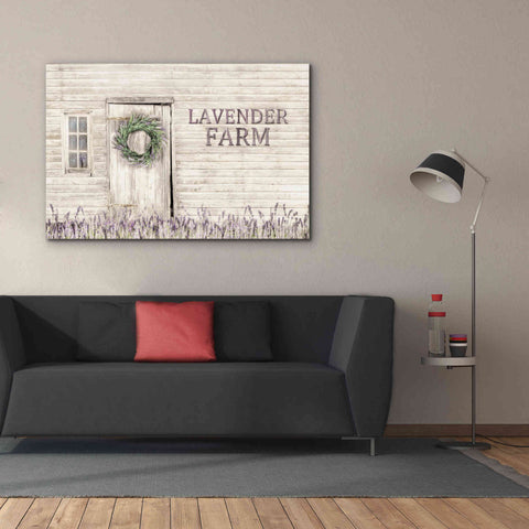 Image of 'Lavender Farm' by Lori Deiter, Canvas Wall Art,60 x 40