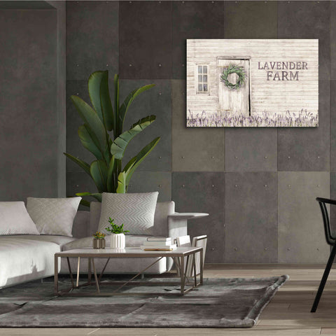 Image of 'Lavender Farm' by Lori Deiter, Canvas Wall Art,60 x 40