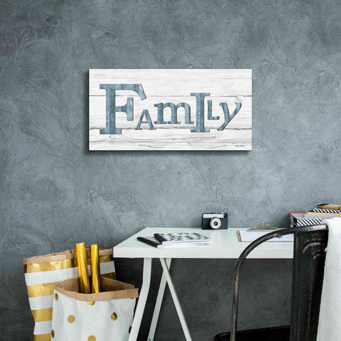 Image of 'Metal Family' by Lori Deiter, Canvas Wall Art,24 x 12