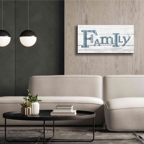 Image of 'Metal Family' by Lori Deiter, Canvas Wall Art,40 x 20