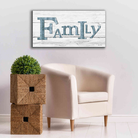 Image of 'Metal Family' by Lori Deiter, Canvas Wall Art,40 x 20