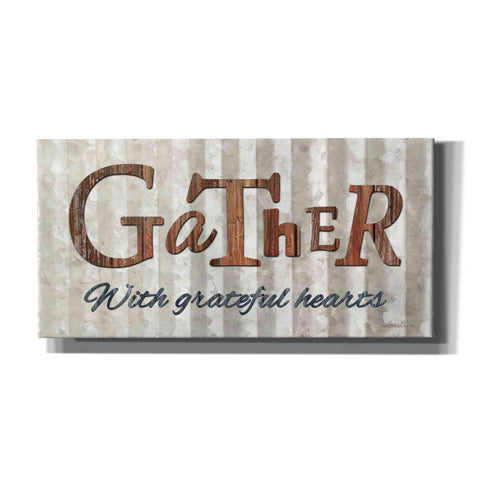 Image of 'Gather with Graceful Hearts' by Lori Deiter, Canvas Wall Art