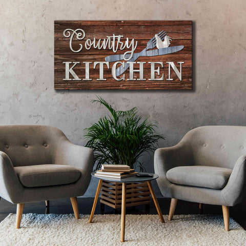 Image of 'Country Kitchen' by Lori Deiter, Canvas Wall Art,60 x 30