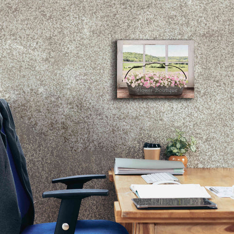Image of 'Flower Boutique' by Lori Deiter, Canvas Wall Art,16 x 12