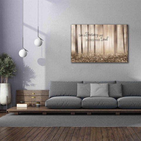 Image of 'Take a Journey and Discover Your Soul' by Lori Deiter, Canvas Wall Art,60 x 40
