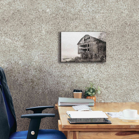 Image of 'Mahantongo Barn' by Lori Deiter, Canvas Wall Art,18 x 12