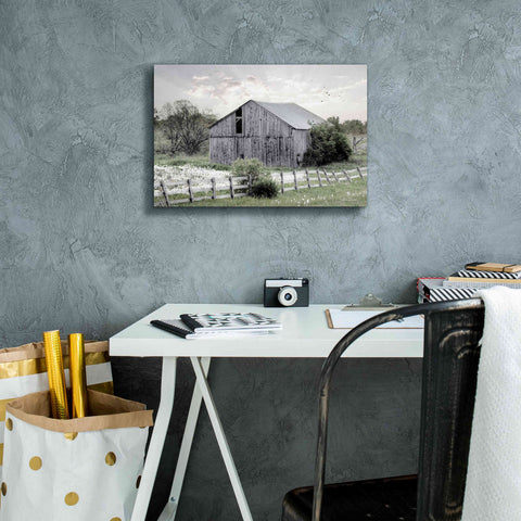 Image of 'Barnsville Barn' by Lori Deiter, Canvas Wall Art,18 x 12