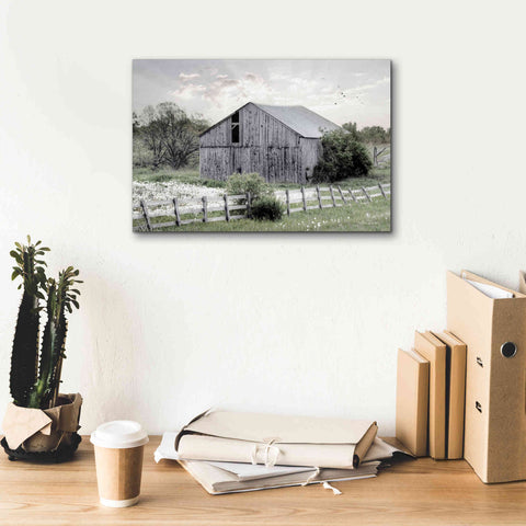 Image of 'Barnsville Barn' by Lori Deiter, Canvas Wall Art,18 x 12
