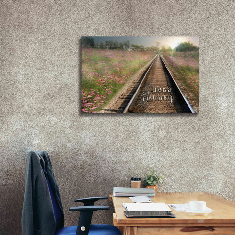 Image of 'Life is a Journey' by Lori Deiter, Canvas Wall Art,40 x 26