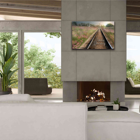 Image of 'Life is a Journey' by Lori Deiter, Canvas Wall Art,40 x 26