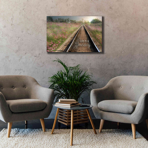 Image of 'Life is a Journey' by Lori Deiter, Canvas Wall Art,40 x 26