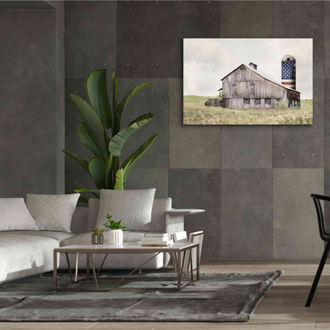 Image of 'One Land, One Flag' by Lori Deiter, Canvas Wall Art,60 x 40