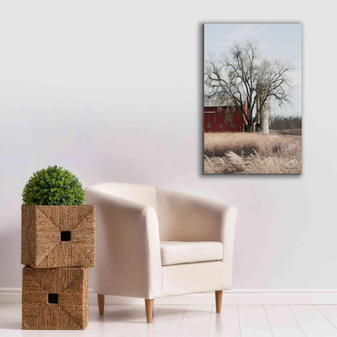 Image of 'Painted Silo' by Lori Deiter, Canvas Wall Art,26 x 40