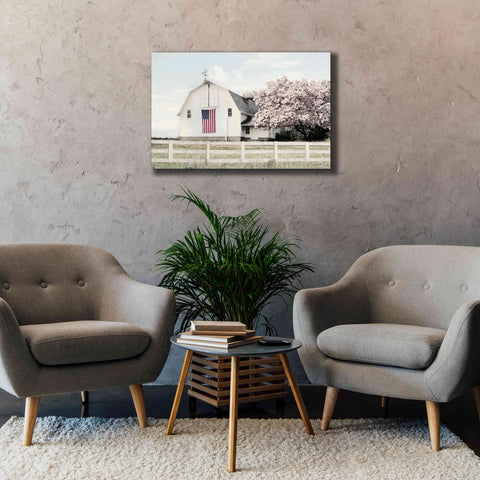 Image of 'Brownsville Patriot' by Lori Deiter, Canvas Wall Art,40 x 26