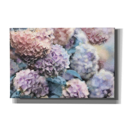 Image of 'Hydrangeas Abstract' by Lori Deiter, Canvas Wall Art