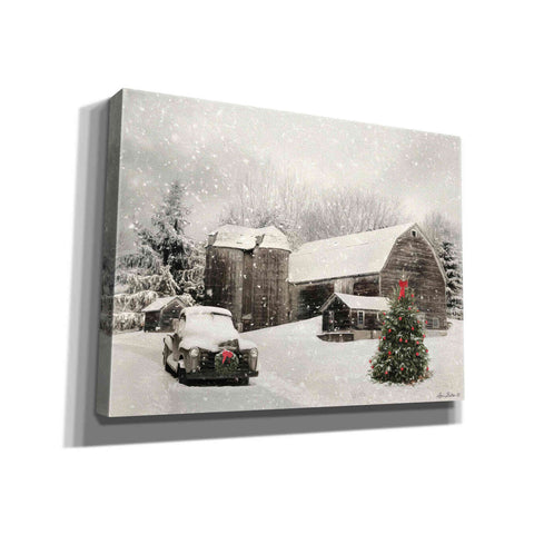 Image of 'Farmhouse Christmas' by Lori Deiter, Canvas Wall Art