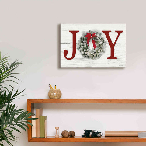 Image of 'Christmas Joy' by Lori Deiter, Canvas Wall Art,18 x 12