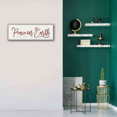 Image of 'Peace on Earth' by Lori Deiter, Canvas Wall Art,36 x 12