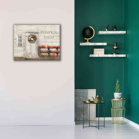 Image of 'Pumpkin Farm' by Lori Deiter, Canvas Wall Art,34 x 26