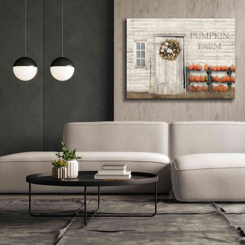 Image of 'Pumpkin Farm' by Lori Deiter, Canvas Wall Art,54 x 40