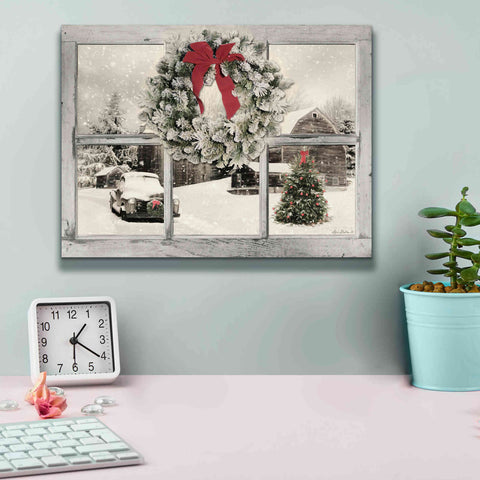 Image of 'It's Cold Outside' by Lori Deiter, Canvas Wall Art,16 x 12