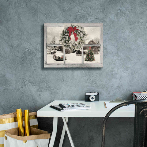Image of 'It's Cold Outside' by Lori Deiter, Canvas Wall Art,16 x 12