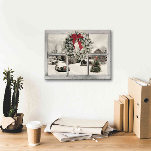 Image of 'It's Cold Outside' by Lori Deiter, Canvas Wall Art,16 x 12