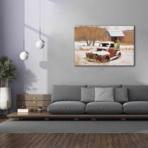 Image of 'Christmas Lawn Ornament' by Lori Deiter, Canvas Wall Art,60 x 40