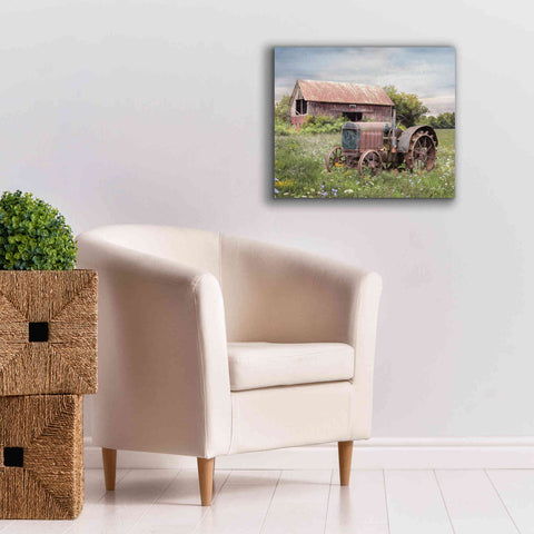 Image of 'Clayton Tractor' by Lori Deiter, Canvas Wall Art,24 x 20