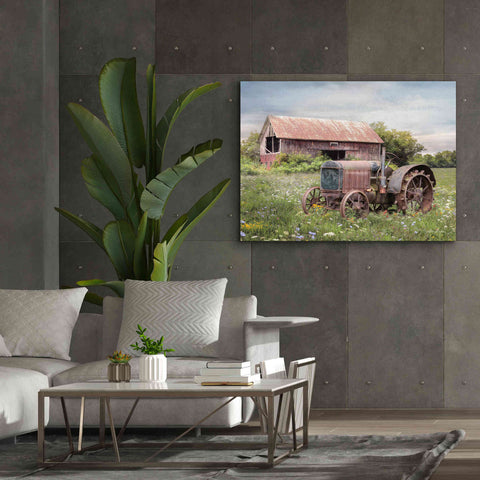 Image of 'Clayton Tractor' by Lori Deiter, Canvas Wall Art,54 x 40