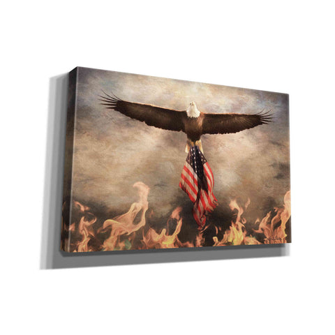 Image of 'Blaze of Glory' by Lori Deiter, Canvas Wall Art