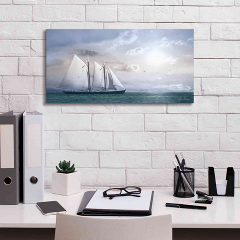 Image of 'Adventure on the Seas' by Lori Deiter, Canvas Wall Art,24 x 12