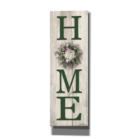 Image of 'Spring Home Wreath' by Lori Deiter, Canvas Wall Art