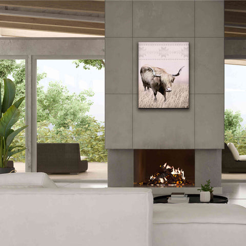 Image of 'Rosie the Cow' by Lori Deiter, Canvas Wall Art,26 x 34