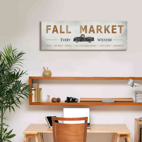 Image of 'Fall Market' by Lori Deiter, Canvas Wall Art,36 x 12