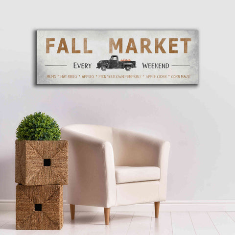 Image of 'Fall Market' by Lori Deiter, Canvas Wall Art,60 x 20