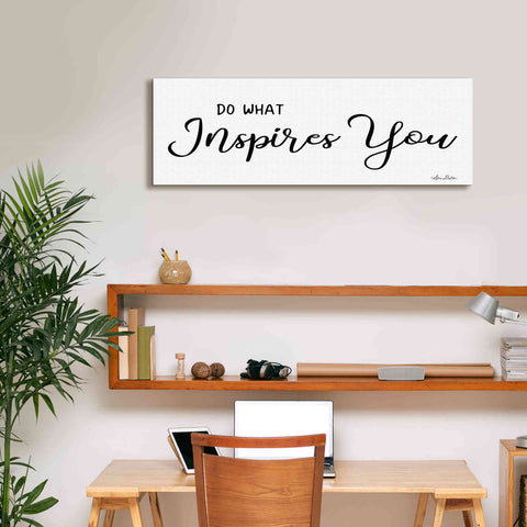 Image of 'Do What Inspires You' by Lori Deiter, Canvas Wall Art,36 x 12