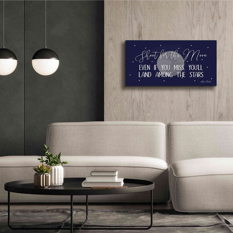 Image of 'Shoot for the Moon' by Lori Deiter, Canvas Wall Art,40 x 20