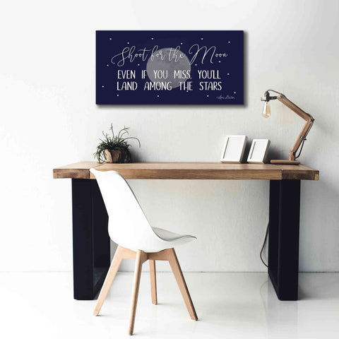 Image of 'Shoot for the Moon' by Lori Deiter, Canvas Wall Art,40 x 20