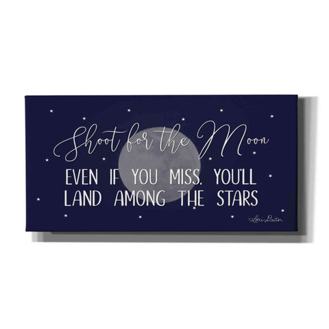 Image of 'Shoot for the Moon' by Lori Deiter, Canvas Wall Art