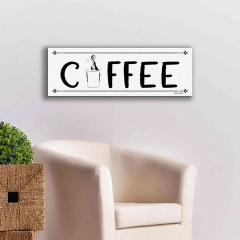 Image of 'Coffee Banner' by Lori Deiter, Canvas Wall Art,36 x 12