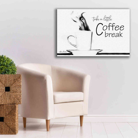 Image of 'Take a Little Coffee Break II' by Lori Deiter, Canvas Wall Art,40 x 26