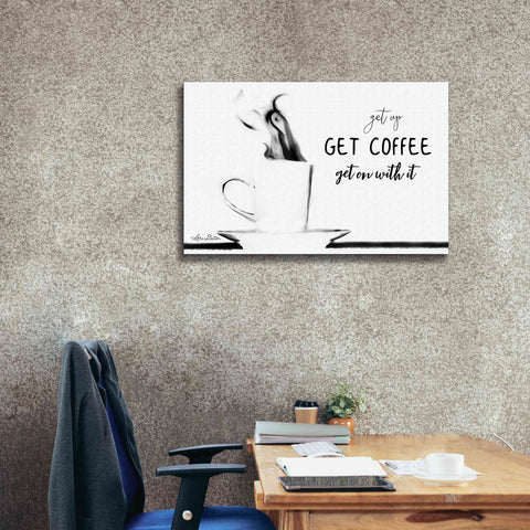 Image of 'Get Coffee' by Lori Deiter, Canvas Wall Art,40 x 26