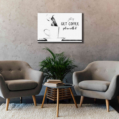 Image of 'Get Coffee' by Lori Deiter, Canvas Wall Art,40 x 26
