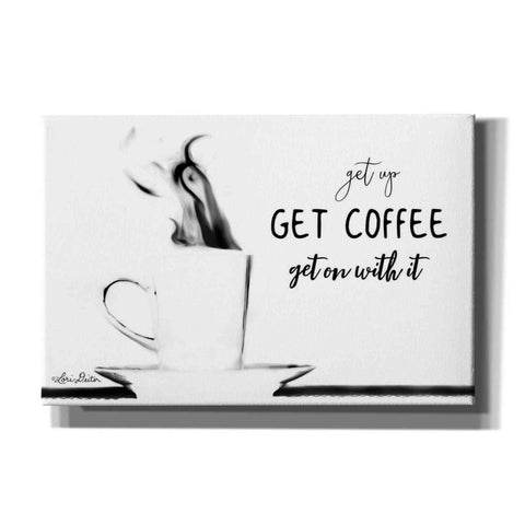 Image of 'Get Coffee' by Lori Deiter, Canvas Wall Art