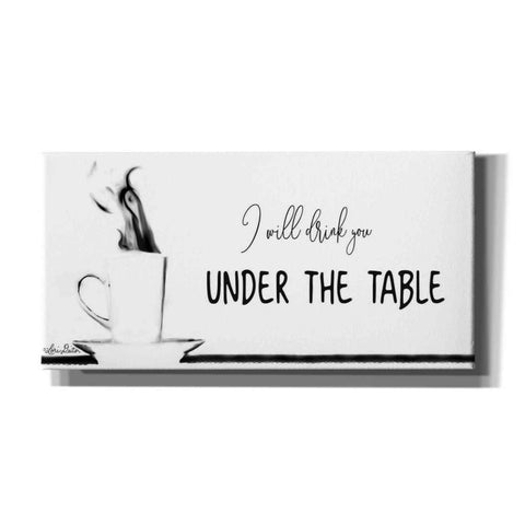 Image of 'Under the Table' by Lori Deiter, Canvas Wall Art